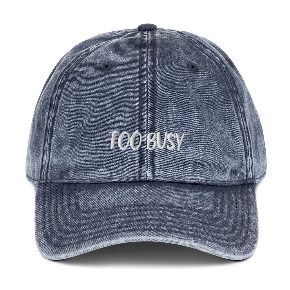TOO BUSY