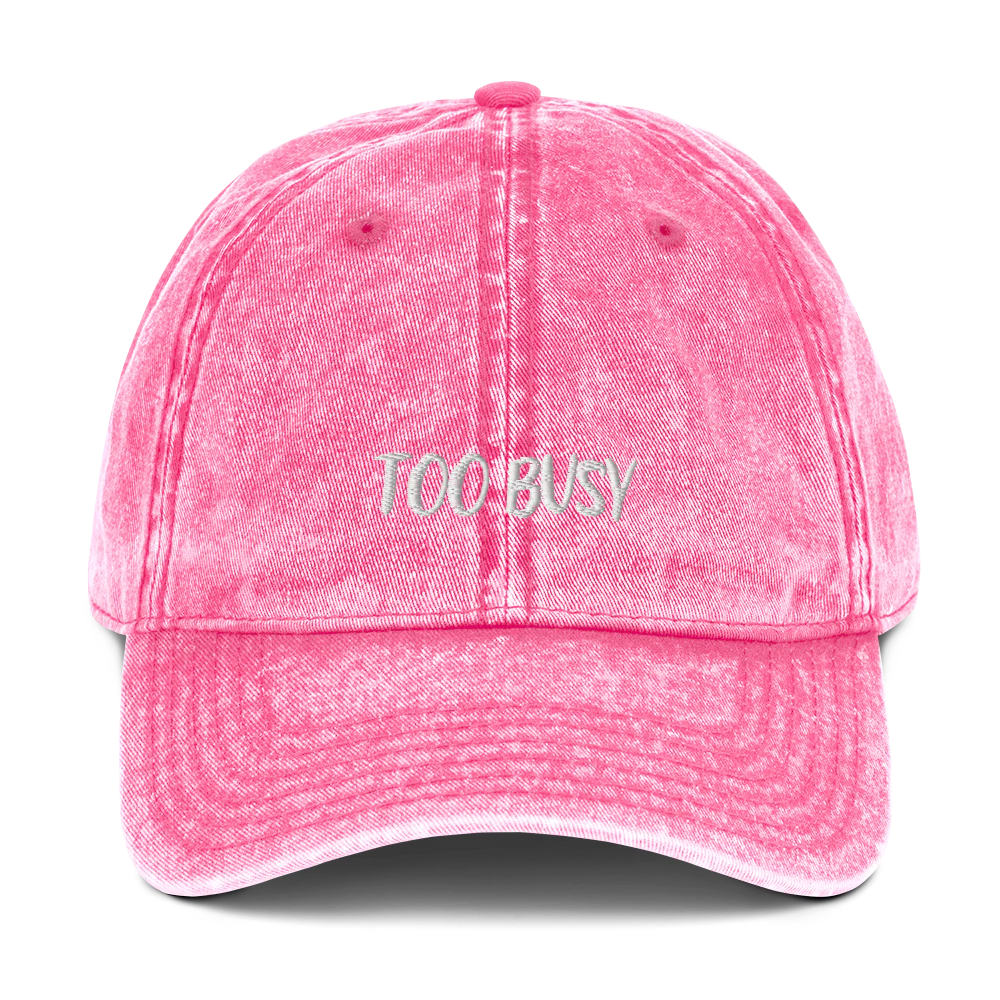 TOO BUSY